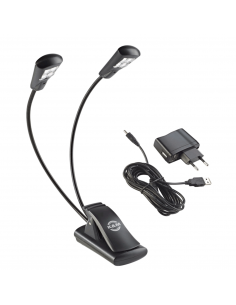 Lampada per leggio K&M double4 led flexlight set